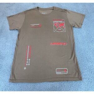 RGSTR T Shirt Men's Brown Large Legend World Wide Live Was Given To Us